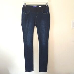 Seraphine Maternity Pullup Stretch Band Skinny Jeans Sz 8US